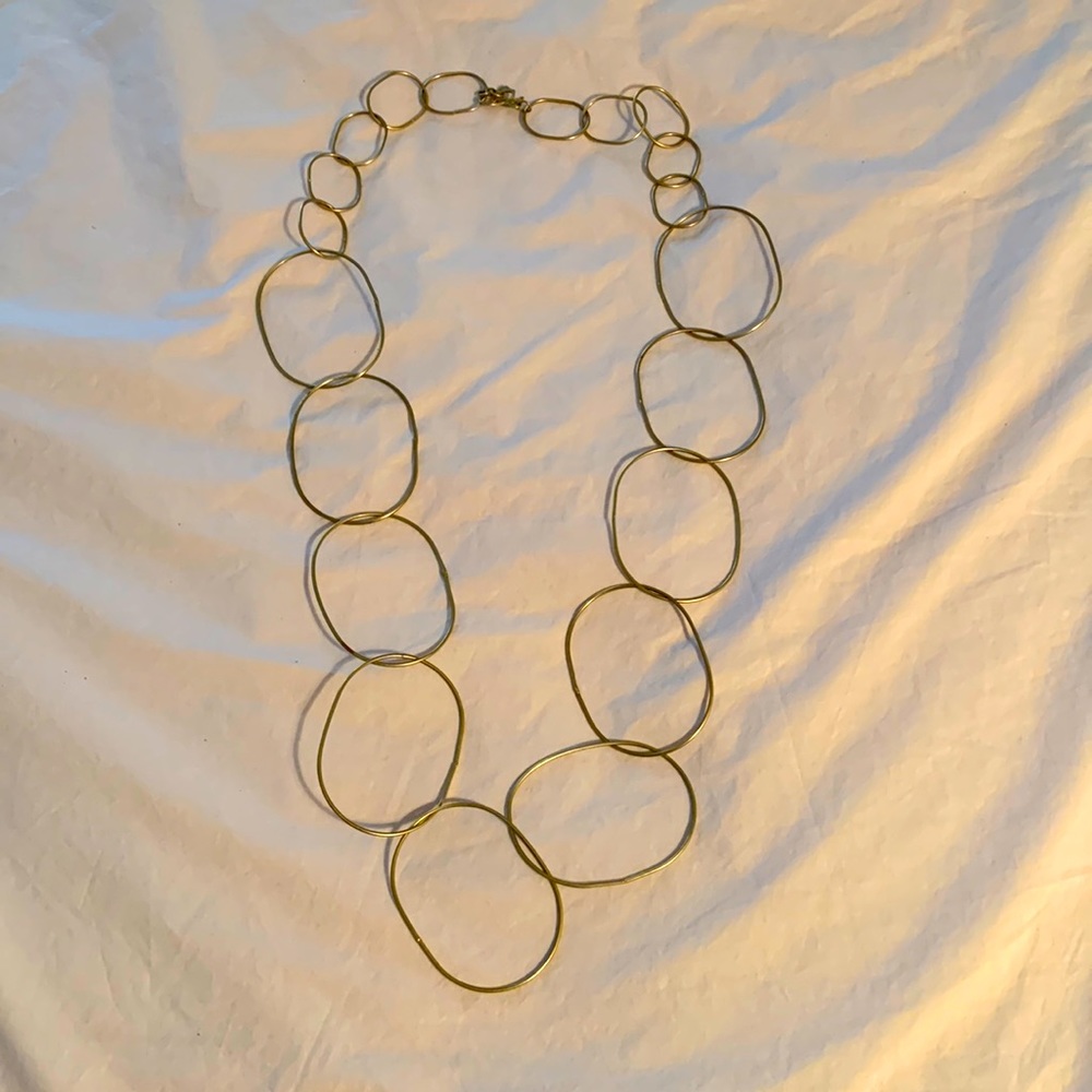 Fab Malene Birger hoop necklace